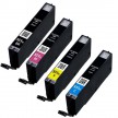 Multipack compatibles Canon CLI-551 - avec puce (4 cartouches)