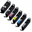 Multipack compatible Canon PGI-550/CLI-551 pgbk/c/m/y/bk/gy (6 cartouche)