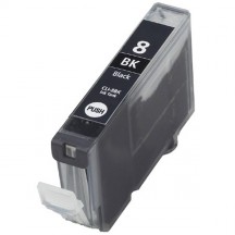 Cartouche compatible Canon CLI-8BK (avec puce)