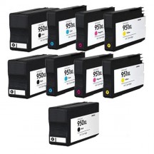 Multipack compatible HP 950XL + HP 951XL (9 cartouches)