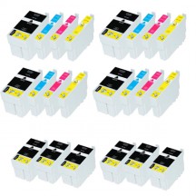 Lot de 22 cartouches compatible Epson 27 27XL T27 T27XL