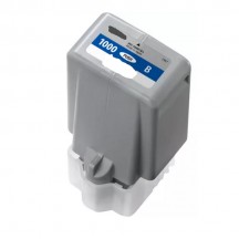 Cartouche compatible Canon PFI1000B 0555C001- bleu - 80 ml
