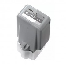 Cartouche compatible Canon PFI1000GY 0552C001 - gris - 80 ml