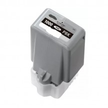 Cartouche compatible Canon PFI1000PBK 0546C001 - noir photo - 80 ml