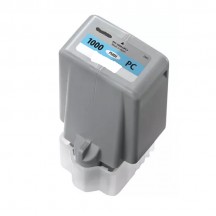Cartouche compatible Canon PFI1000MPC 0550C001 - photo cyan - 80 ml