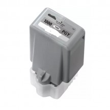 Cartouche compatible Canon PFI1000PGY 0553C001 - photo gris - 80 ml