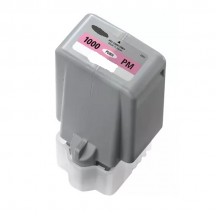 Cartouche compatible Canon PFI1000PM 0551C001 - photo magenta - 80 ml
