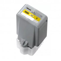 Cartouche compatible Canon PFI1000MY 0549C001 - jaune - 80 ml