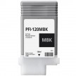 Cartouche compatible Canon PFI-120MBK  - NOIR MAT - 130ml