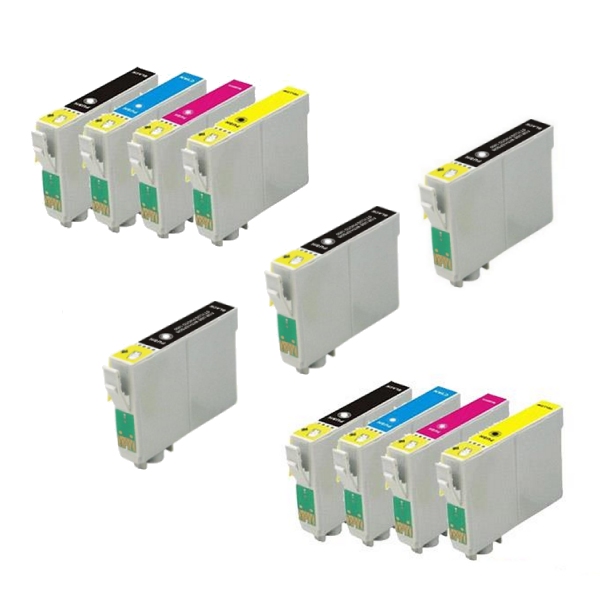 Tonercenter24 - Epson T1295 Avec Puce - 2 x Compatible Cartouche