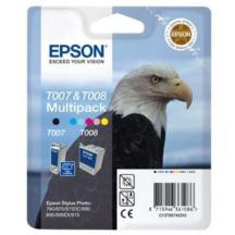 Multipack Epson T007 + T008 (2 cartouches)