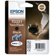 Cartouche Epson T0321 - Noir (Pack de 2)