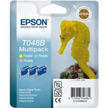Multipack Epson T048B - Jaune, magenta et cyan