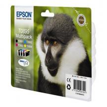 Multipack Epson T0895 - Noir+Tricolor (pack 4 cartouches)