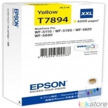Cartouche Epson T7894 - jaune - 4.000 pages