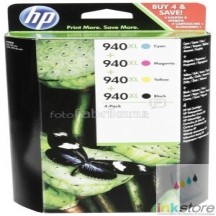 Multipack HP 940XL - pack 4 cartouches
