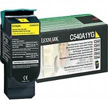 Toner laser lexmark C540A1YG - jaune (1.000 pages)