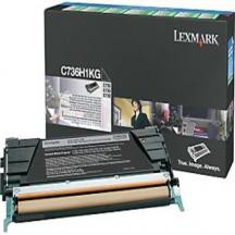Toner Lexmark C736H1KG - noir (12.000 pages)