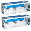 Toner HP CE278A - Noir (Pack 2)