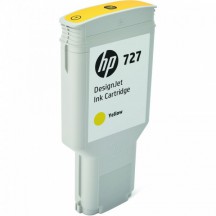 hewlett packard cartouche jet d'encre jaune 727 300ml designjet/t930/t1530/t2530