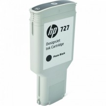 hewlett packard cartouche jet d'encre noir photo 727 300ml designjet/t930/t1530/t2530