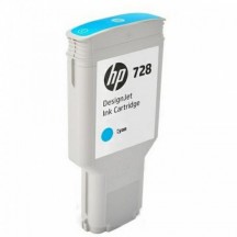 Cartouche HP 728 - F9K17A - 300ml - Cyan