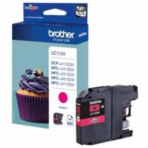 Cartouche Brother LC123M LC-123M - Magenta (600 pages)