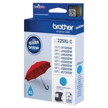 Cartouche Brother LC225XLC - Cyan - 1200 pages