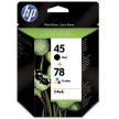 Multipack HP 45 + 78 (Noir + Couleur)