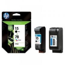 Multipack HP 15 + 78 (Noir + Couleur)