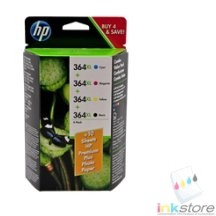 Multipack HP 364XL - Pack 4 Cartouches XL