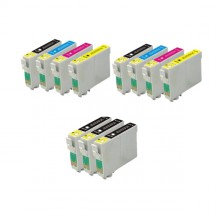 Multipack compatible Epson T055X (11 cartouches)