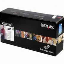 Toner Lexmark X203A21G - noir (2.500 pages )