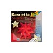 folia toile Bascetta kit de bricolage, 200 x 200 mm, rouge