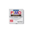 FIMO Pâte à modeler EFFECT, à cuire, blanc glitter, 57 g