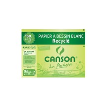 CANSON Papier  dessin recycl, blanc, 240 x 320mm, 160 g/m2