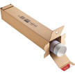 ColomPac tube d'expdition, double fermeture autocollante,