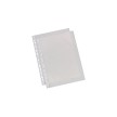 Esselte pochettes perfores Economy, A4, PP, chagrine,