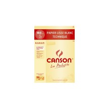 CANSON papier de dessin technique, format A3, 200 mm g/m2,