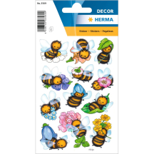 HERMA sticker DECOR "abeilles rigolotes"