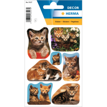 HERMA Sticker DECOR "photos de chats"