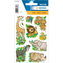 HERMA sticker DECOR "animaux de la jungle"