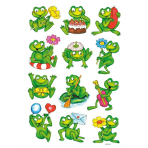HERMA Sticker DECOR "grenouilles"