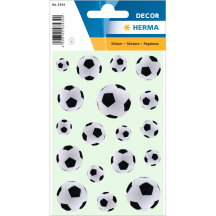 HERMA Autcollants DECOR "Ballons de football"