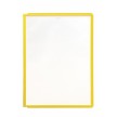 DURABLE plaque pochette SHERPA, format A4, cadre: jaune
