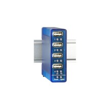 W&T Hub USB 2.0 pour utilisation industrielle, 4 ports pour