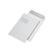 SECURITEX Versandtasche, C4, weiß, mit Fenster, 130 g/qm
