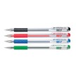 Pentel stylo roller  encre gel Hybrid Gel Grip K116, rouge