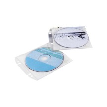 DURABLE pochette CD/DVD COVER EASY, en PP, transparente,