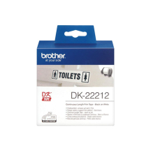 brother DK-22212 film tiquettes continues, 62 mm x 15,24 m
